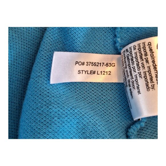 Lacoste L1212 PETIT PIQUÉ COTTON POLO Classic Fit Mens Blue Shirt L XL Not Worn - Picture 8 of 8